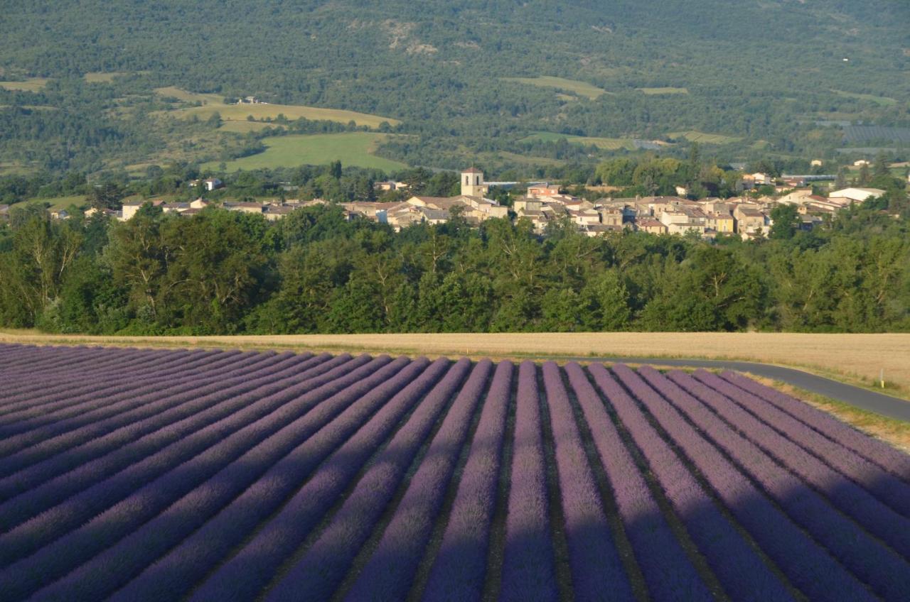 Appartement Entre Sisteron Et Gorges De La Meouge " Les Hauts De Toscane " Ribiers Dış mekan fotoğraf
